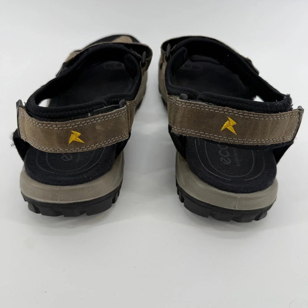 ECCO Offroad Yucatan Beige Hiking Walking Sandals‎ Mens EU 46 US 12 Gorpcore
